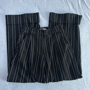I.AM.GIA Black Pinstripe Pants